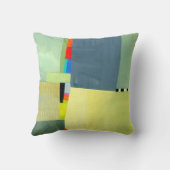 抽象芸術エレガント混カラフル合絵を描型 クッション (裏面)