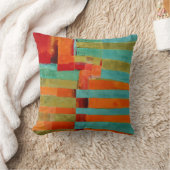 抽象芸術エレガント混カラフル合絵を描型 クッション (ブランケット)