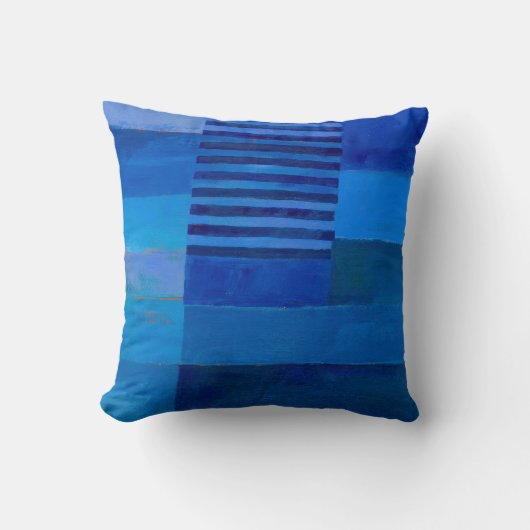 抽象芸術エレガント混カラフル合絵を描型 クッション (正面)