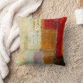 抽象芸術エレガント混カラフル合絵を描型 クッション (ブランケット)