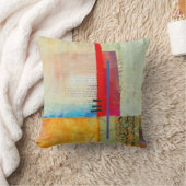 抽象芸術エレガント混カラフル合絵を描型 クッション (ブランケット)