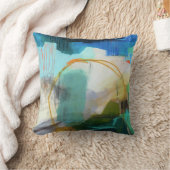 抽象芸術エレガント混カラフル合絵を描型 クッション (ブランケット)