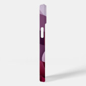 抽象芸術エレガント薄紫赤ピンク色 Case-Mate iPhoneケース (裏面 / 右)