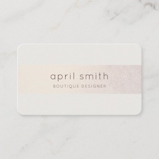 抽象芸術エレガント金ゴールドパープルウォーター色グリッター 名刺 (正面)