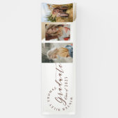 抽象芸術エレガント金ゴールド水玉模様グラッド3枚 横断幕 (縦)