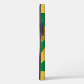 抽象芸術エレガント金ゴールド王室の緑 Case-Mate iPhoneケース (裏面 / 右)