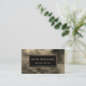 抽象芸術エレガント，モザイク，モザイクパターン 名刺 (スタンド正面)