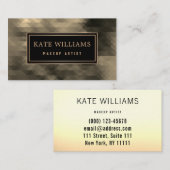 抽象芸術エレガント，モザイク，モザイクパターン 名刺 (正面/裏面)