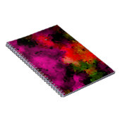 抽象芸術エレガント，モザイク，モザイク模様，結晶 ノートブック (右側)