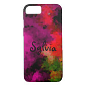 抽象芸術エレガント,モザイク,モザイク模様,結晶 Case-Mate iPhoneケース (裏面)