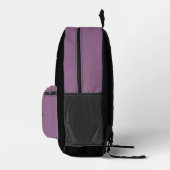 抽象芸術エンジェルウイングマンダラフラクタルモノグラム プリントバックパック (右)