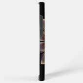 抽象芸術エンジェルウイングマンダラフラクタルモノグラム SAMSUNG GALAXYケース (右側面)