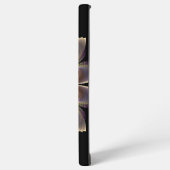 抽象芸術エンジェルウイングマンダラフラクタルモノグラム SAMSUNG GALAXYケース (左側面)