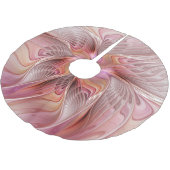 抽象芸術エンジェルカラフルファンタジーフラクタル・アート ブラッシュドポリエステルツリースカート (アングル)