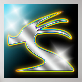 抽象芸術エンティティ#2 ポスター