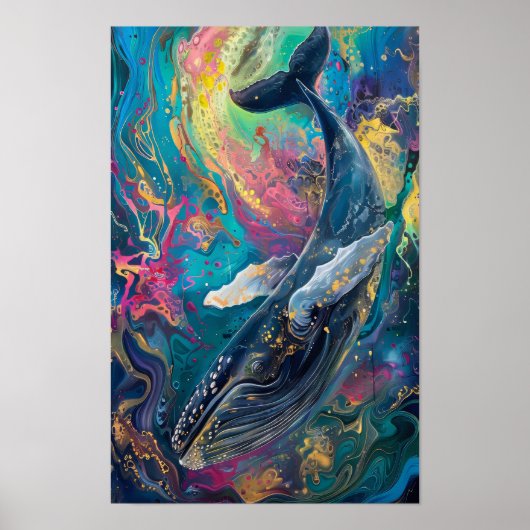 抽象芸術エールinファンタスティック・ビーブス・アート・ポスター ポスター (正面)