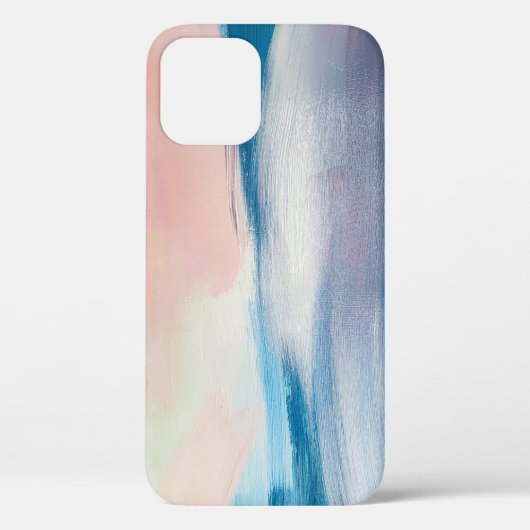 抽象芸術オイルペイント、キャンバスのテクスチャ。 Case-Mate iPhoneケース (裏面)