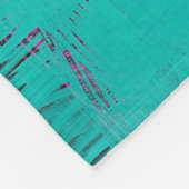 抽象芸術オイル塗装、表現の背景。 フリースブランケット (角)