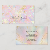 抽象芸術オパール組織 名刺 (正面/裏面)