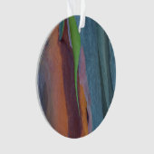 抽象芸術オブレインボーガムツリー オーナメント (正面)