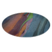 抽象芸術オブレインボーガムツリー カッティングボード (角)