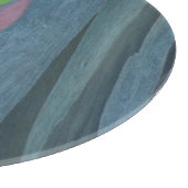 抽象芸術オブレインボーガムツリー カッティングボード (角)