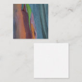 抽象芸術オブレインボーガムツリー ノートカード (正面/裏面)