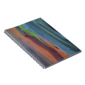 抽象芸術オブレインボーガムツリー ノートブック (右側)