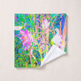 抽象芸術オリエンタルライズインマイルビオガーデン ウォッシュタオル