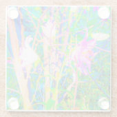 抽象芸術オリエンタルライズインマイルビオガーデン ガラスコースター (裏面)