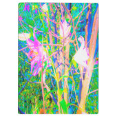 抽象芸術オリエンタルライズインマイルビオガーデン クリップボード (裏面)