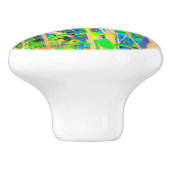 抽象芸術オリエンタルライズインマイルビオガーデン セラミックノブ (側面)