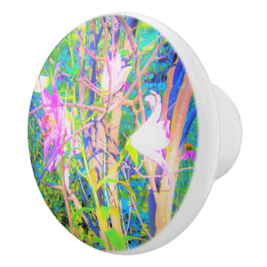 抽象芸術オリエンタルライズインマイルビオガーデン セラミックノブ (右)