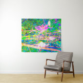 抽象芸術オリエンタルライズインマイルビオガーデン タペストリー (インサイチュ(横))