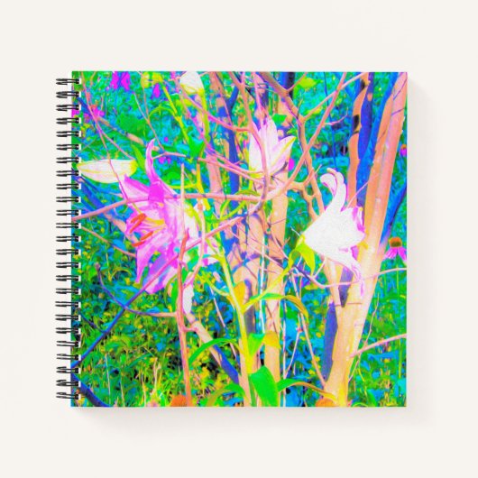 抽象芸術オリエンタルライズインマイルビオガーデン ノートブック (正面)