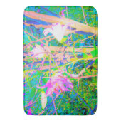 抽象芸術オリエンタルライズインマイルビオガーデン バスマット (正面縦)