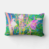 抽象芸術オリエンタルライズインマイルビオガーデン ランバークッション (裏面)