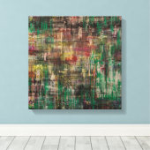 抽象芸術オリジナルキャンバス印刷 キャンバスプリント (インサイチュ (ウッドフロア))