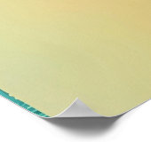 抽象芸術オリーブつながりケンゲージアート ポスター (角)