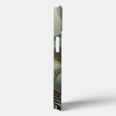 抽象芸術オリーブセージ緑グレーフラクタルアートファンタジー Case-Mate iPhoneケース (裏面 / 右)