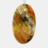 抽象芸術オレングランジジデザイン セラミックオーナメント (右)