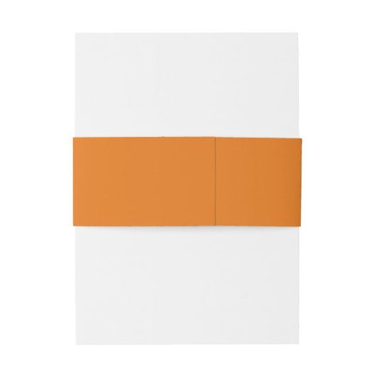 抽象芸術オレンジ色のおもしろい色が混ざり合結婚う 招待状ベリーバンド (裏面例)