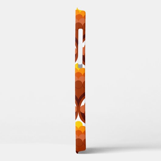 抽象芸術オーガニックの装飾的な勝利パターン Case-Mate iPhoneケース (裏面 / 左)