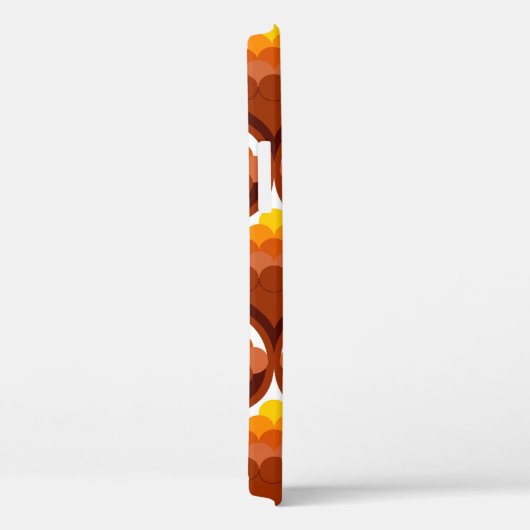 抽象芸術オーガニックの装飾的な勝利パターン Case-Mate iPhoneケース (裏面 / 右)