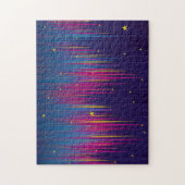 抽象芸術オーロラボレリスカラフル ジグソーパズル (縦)