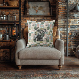 抽象芸術カスタムの杖のコルソ枕パターン クッション