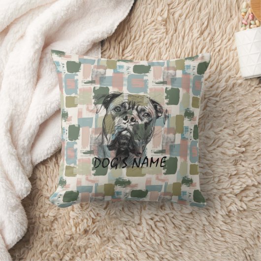 抽象芸術カスタムの杖のコルソ枕パターン クッション (ブランケット)