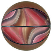 抽象芸術カスタムアート付きバスケットボール バスケットボール (正面)