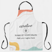 抽象芸術カスタムエプロン エプロン (正面)