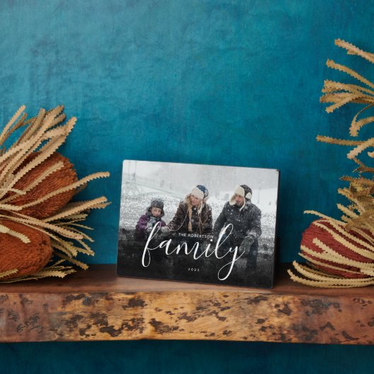 抽象芸術カスタムオーバーレイ フォトプラーク (側面)